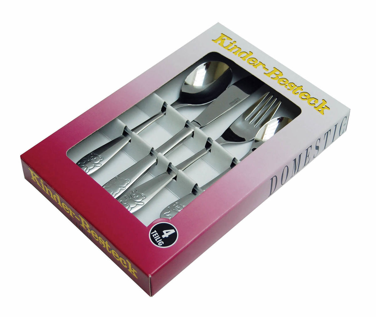 Image of Mäser Kinderbesteck Bärchendesign 4-teilig bei nettoshop.ch