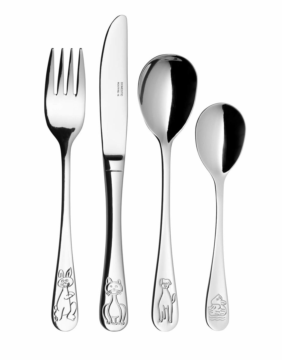 Image of Mäser Haustiere Kinderbesteck 4-teilig bei nettoshop.ch