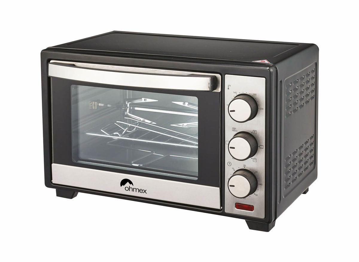 Image of Ohmex OHM-OVN-2525 Backofen schwarz bei nettoshop.ch