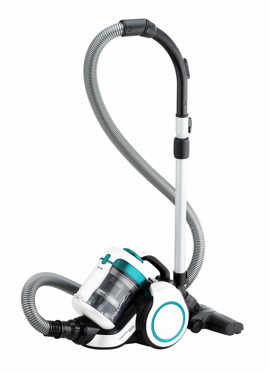 Image of Trisa Comfort Clean T8673 Staubsauger ohne Beutel weiss/türkis bei nettoshop.ch