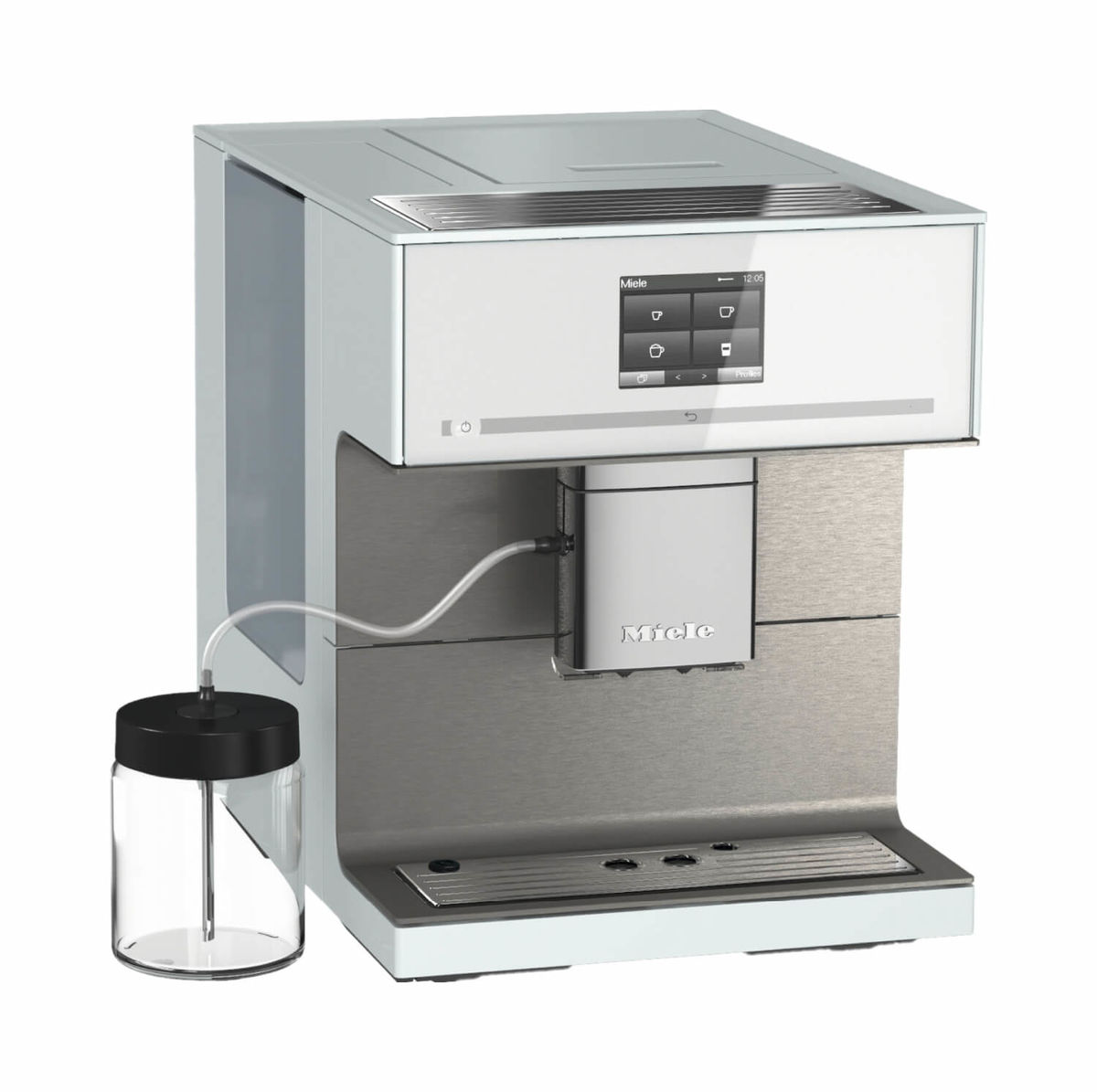 Image of Miele CM 7550 CH Kaffeemaschine Vollautomat Brilliantweiss bei nettoshop.ch