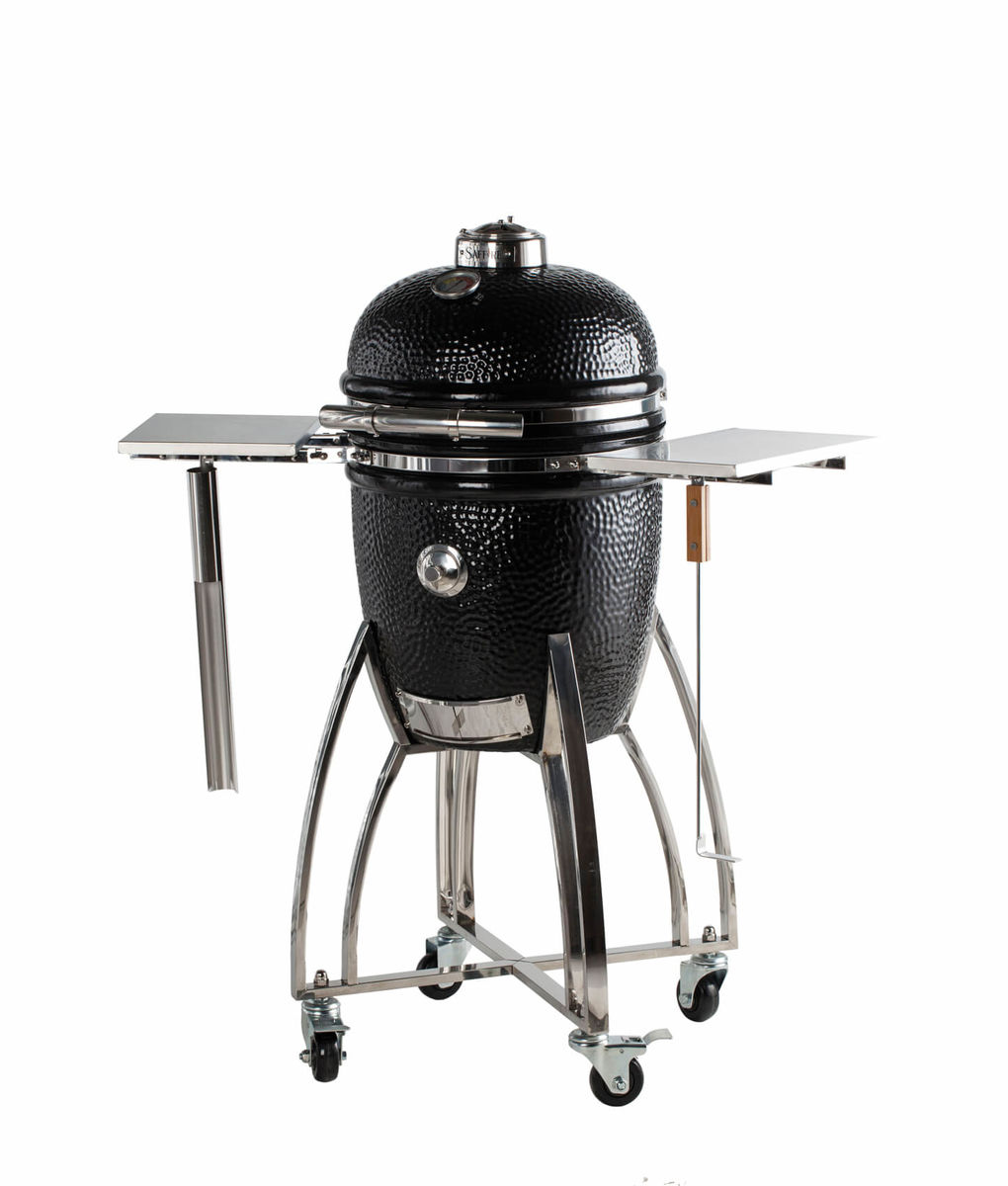 Image of SAFFIRE PLATINUM 15 Keramik Grill schwarz inkl. Fahrgestell bei nettoshop.ch