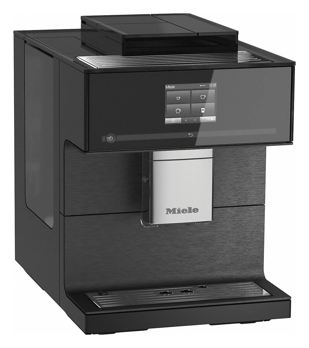 Image of Miele CM 7750 CH Kaffeemaschine Vollautomat Obsidianschwarz bei nettoshop.ch