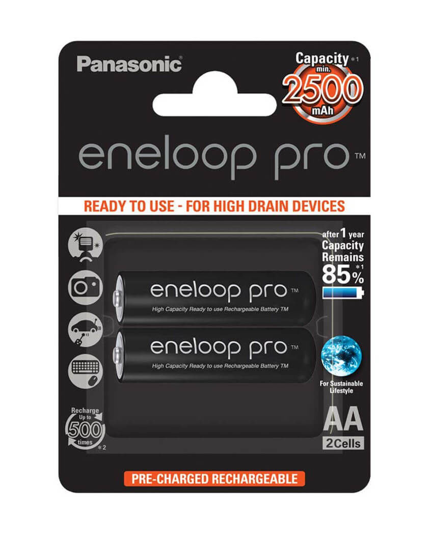 Image of Panasonic Eneloop Pro 2x AA 2500mAh Batterien bei nettoshop.ch