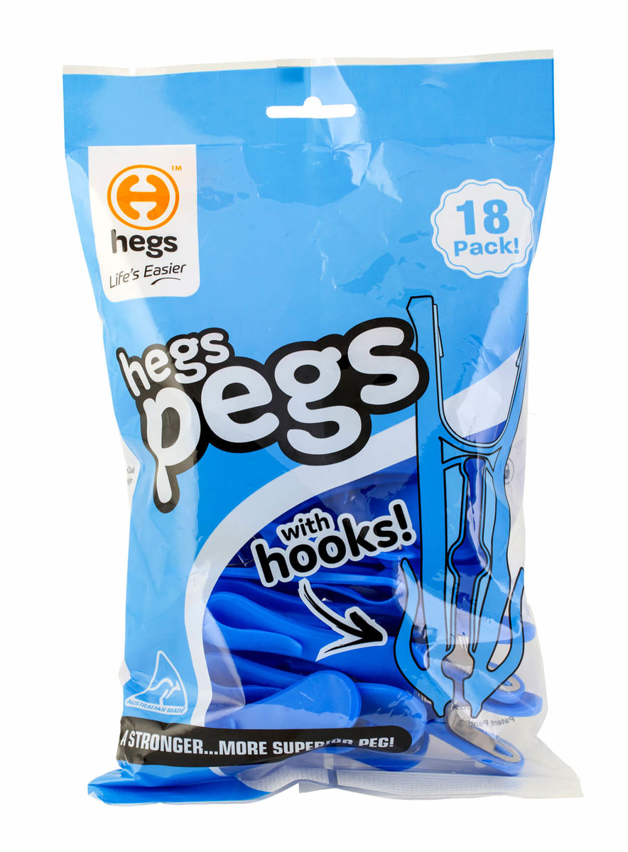 Image of Stewi Hegs Pegs Wäscheklammern 18Stk. Zubehör bei nettoshop.ch