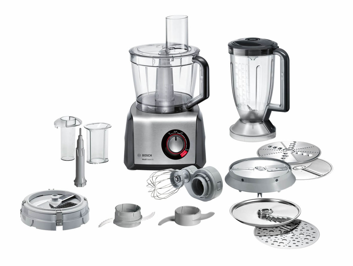 Image of Bosch MC812M865 Kompakt Küchenmaschine silber bei nettoshop.ch