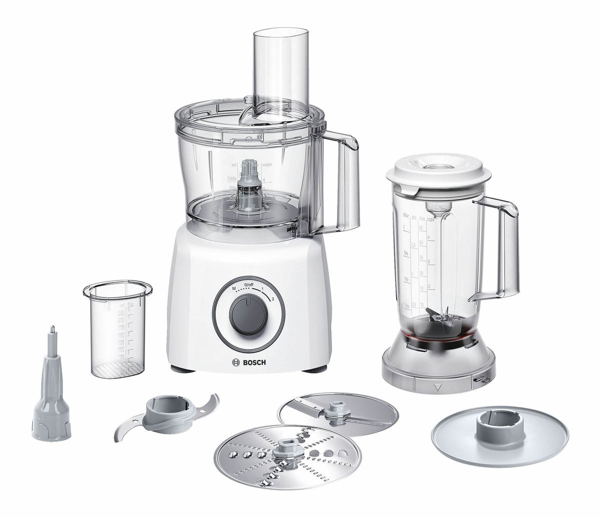 Image of Bosch MCM3200W Kompakt Küchenmaschine weiss bei nettoshop.ch