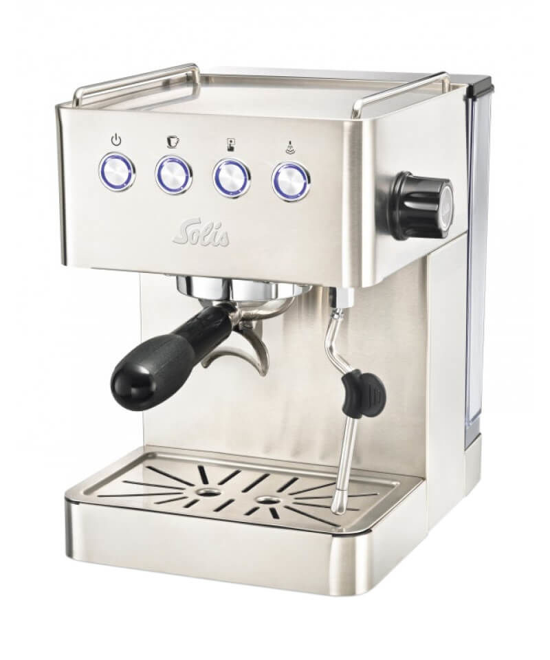 Image of Solis Barista Gran Gusto Typ 1014 Siebträgermaschine Edelstahl bei nettoshop.ch