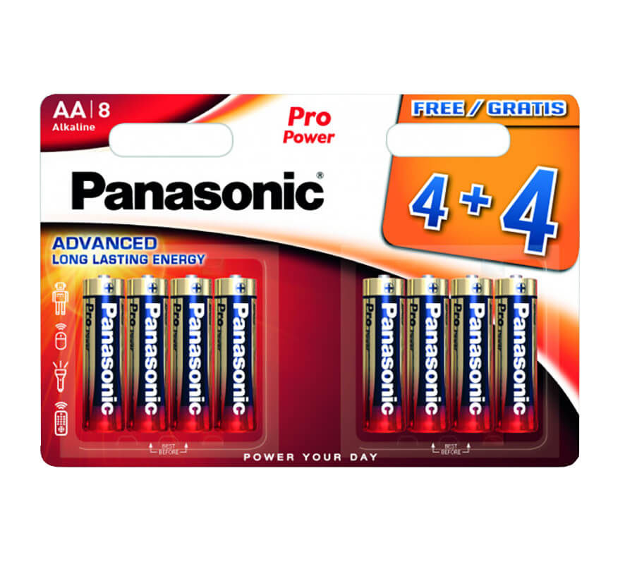 Image of Panasonic Pro Power 8x LR6 (AA) Batterien bei nettoshop.ch