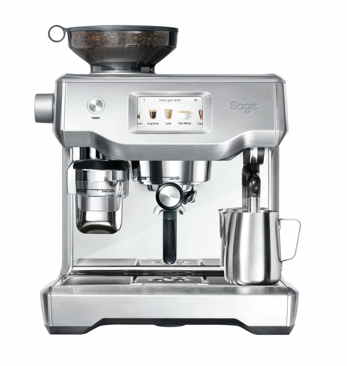 Image of Sage the Oracle™ Touch Stainless Steel Siebträgermaschine bei nettoshop.ch