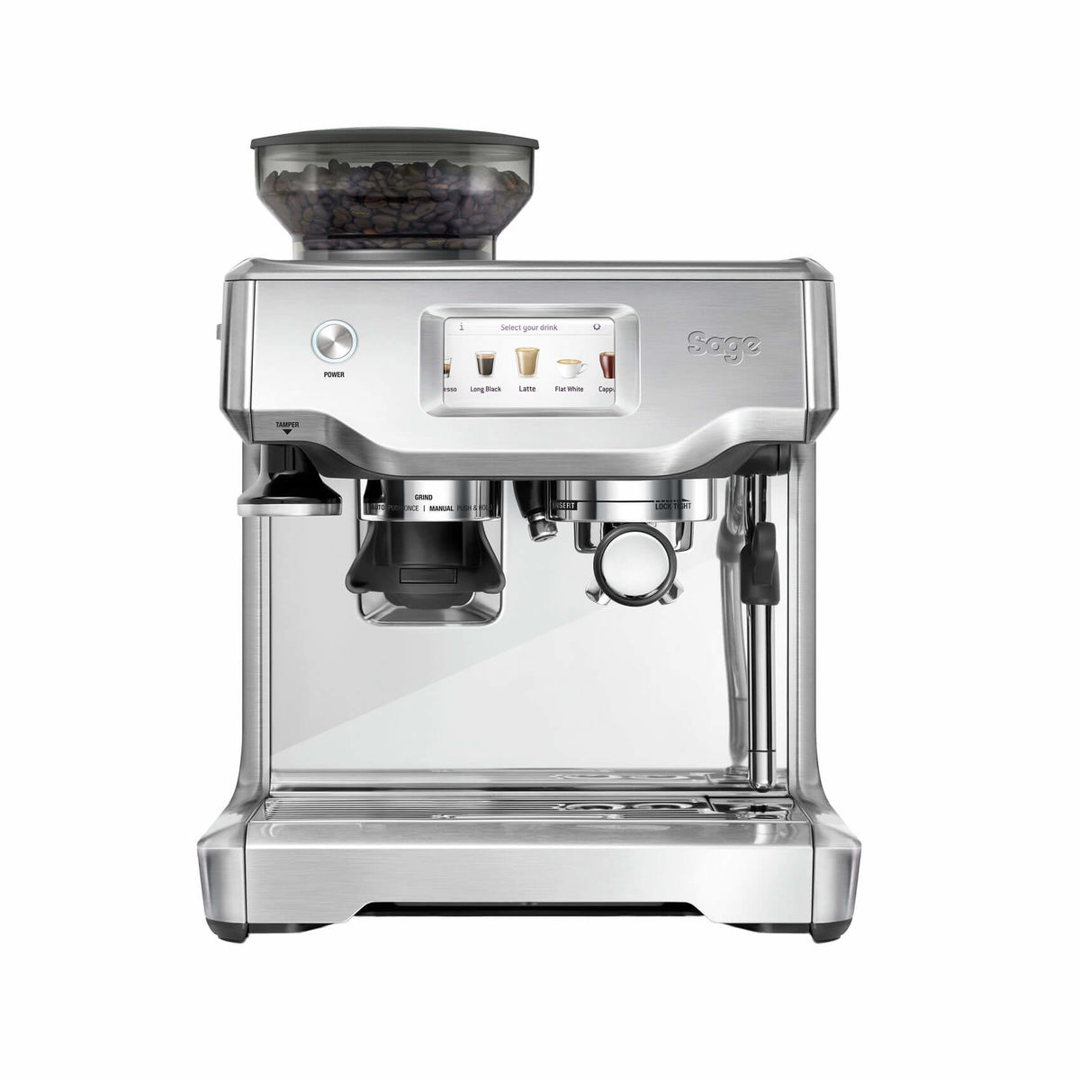 Image of Sage the Barista Touch™ Stainless Steel Siebträgermaschine bei nettoshop.ch
