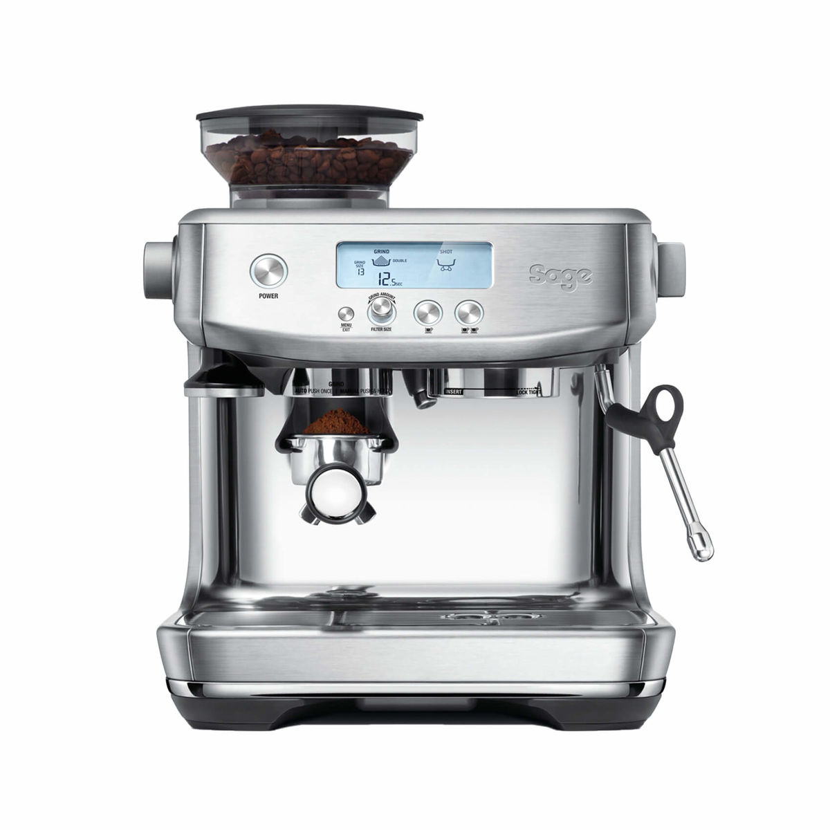 Image of Sage the Barista Pro™ Stainless Steel Siebträgermaschine bei nettoshop.ch