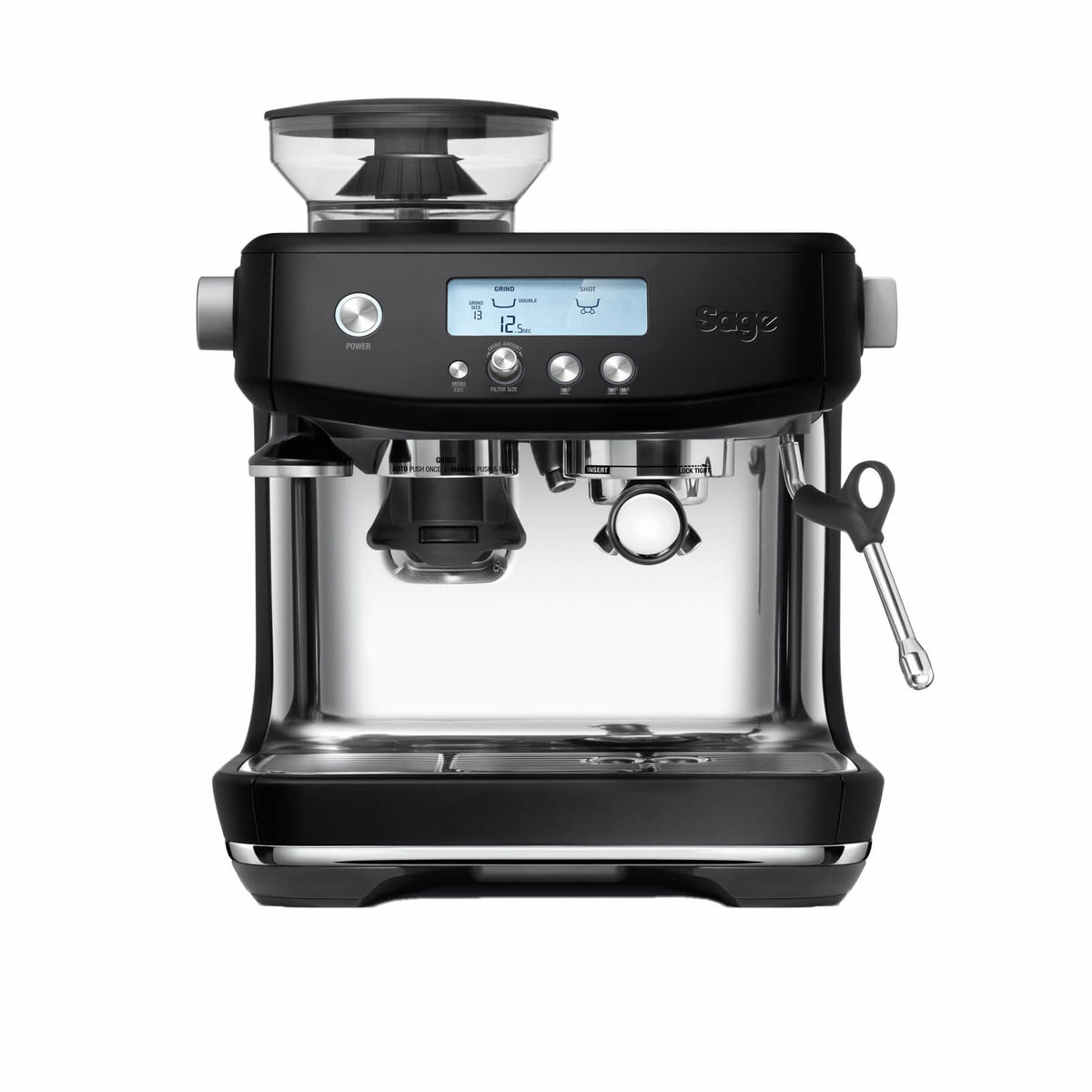 Image of Sage the Barista Pro™ Black Truffel Siebträgermaschine bei nettoshop.ch