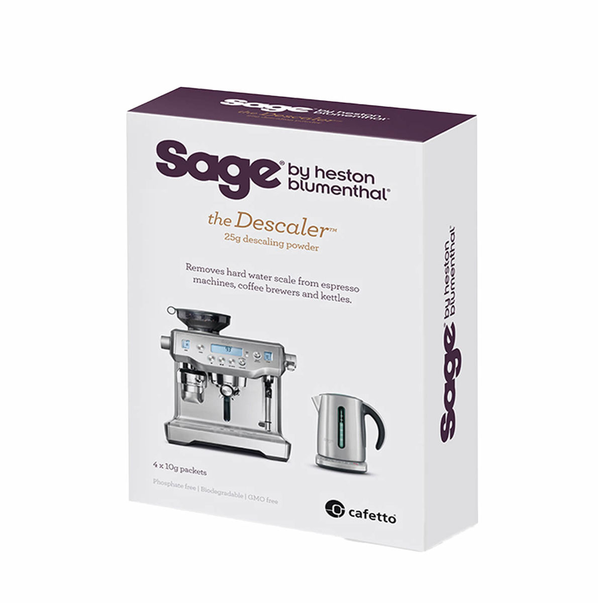 Image of Sage Entkalker Entkalkungspulverpulver 4er Pack bei nettoshop.ch