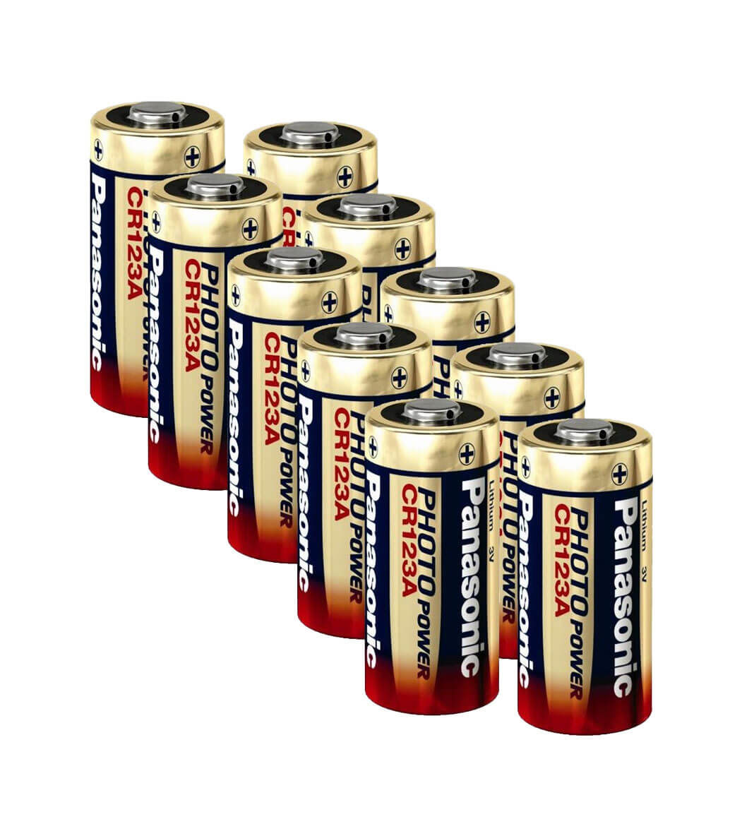 Image of Panasonic Lithium Power 10x CR123 Photo Pack Batterien bei nettoshop.ch