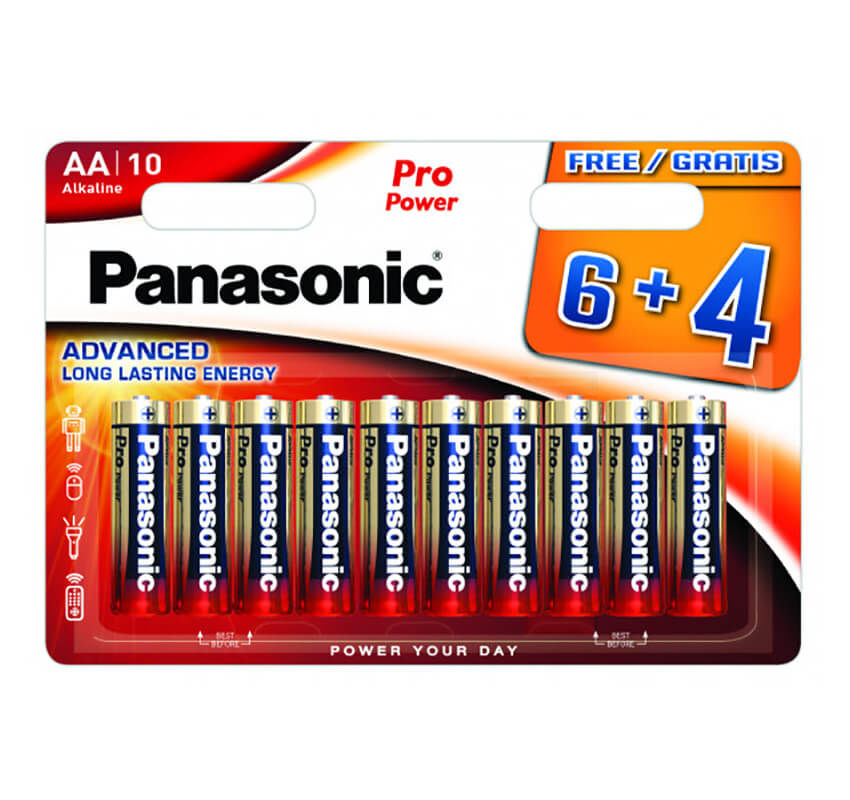 Image of Panasonic Pro Power 10x LR6 AA Batterien bei nettoshop.ch