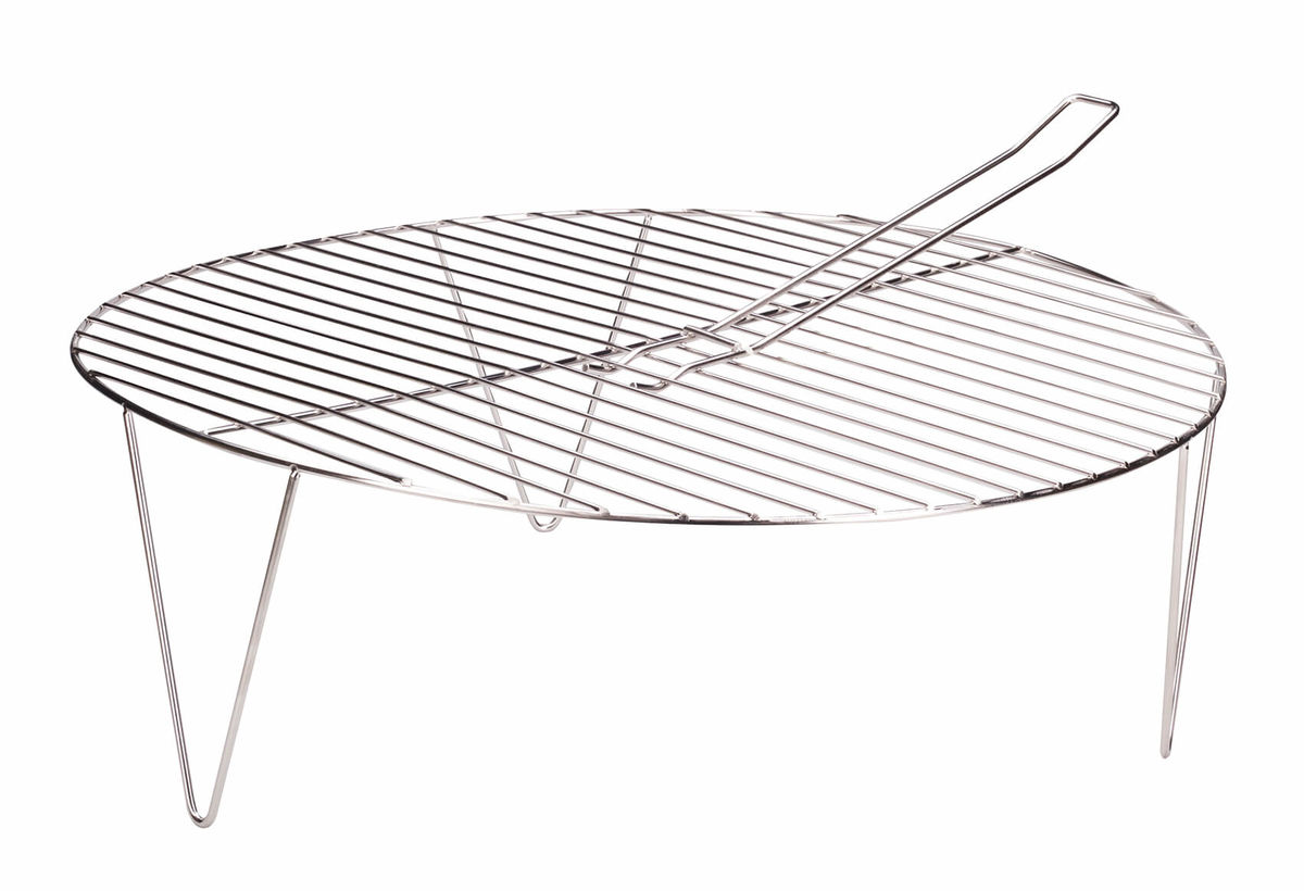 Image of Nouvel Feuerschalen-Grill Edelstahl inkl. Zange Ø 60 cm bei nettoshop.ch