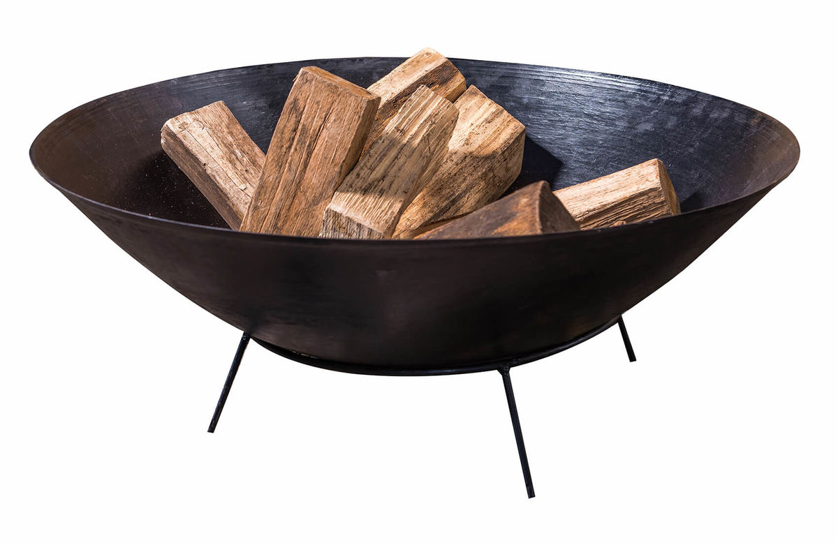Image of Nouvel Blacky Feuerschale schwarz inkl. Fuss Ø 70 cm bei nettoshop.ch