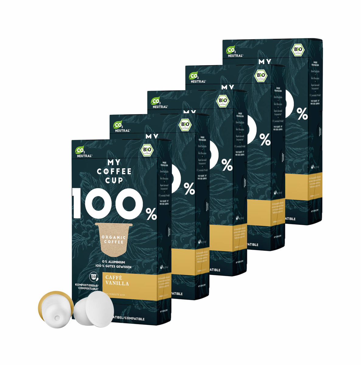 Image of My Coffee Cup 5x BIO Caffé Vanilla CO2 neutrale Kapseln bei nettoshop.ch