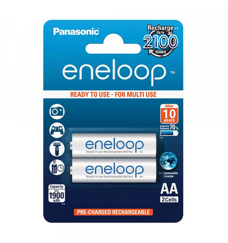 Image of Panasonic Eneloop 2x AA 1900mAh Batterie bei nettoshop.ch