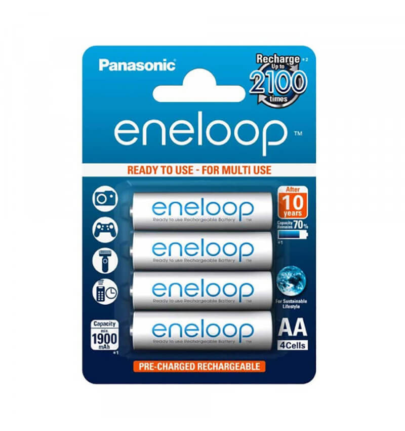 Image of Panasonic Eneloop 4x AA 1900mAh Batterie bei nettoshop.ch