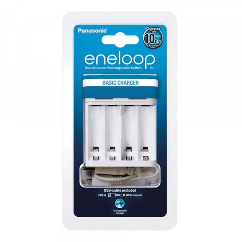 Image of Panasonic Eneloop Compact Charger incl. 2 x AA 1900mAh Batterie bei nettoshop.ch