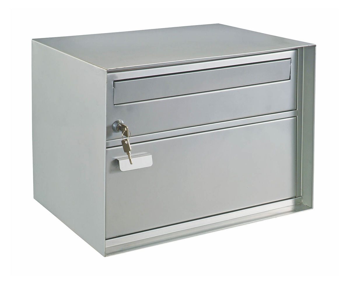 Image of Rottner Briefkasten Swiss Mailbox Edelweiss silber bei nettoshop.ch