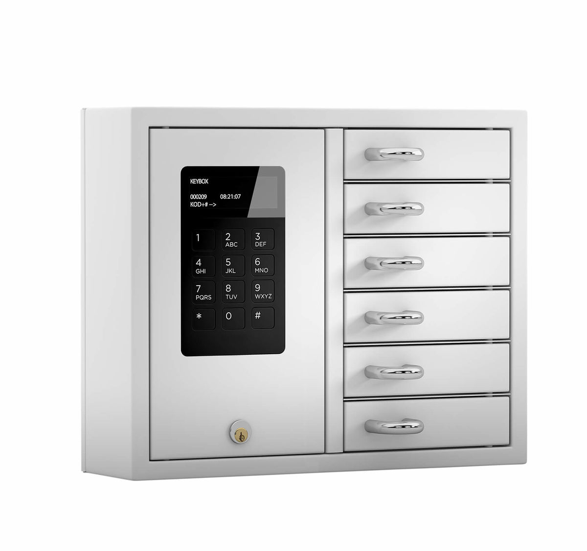 Image of Planetstar KeyIntellico-Premium 6 Schlüsselausgabesystem weiss bei nettoshop.ch