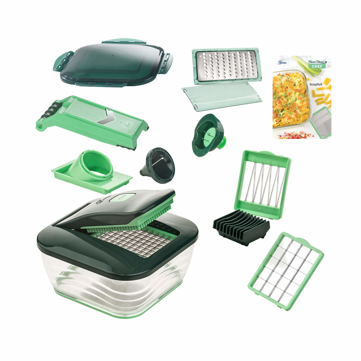 Image of Genius Nicer Dicer Chef Set 15-tlg. bei nettoshop.ch