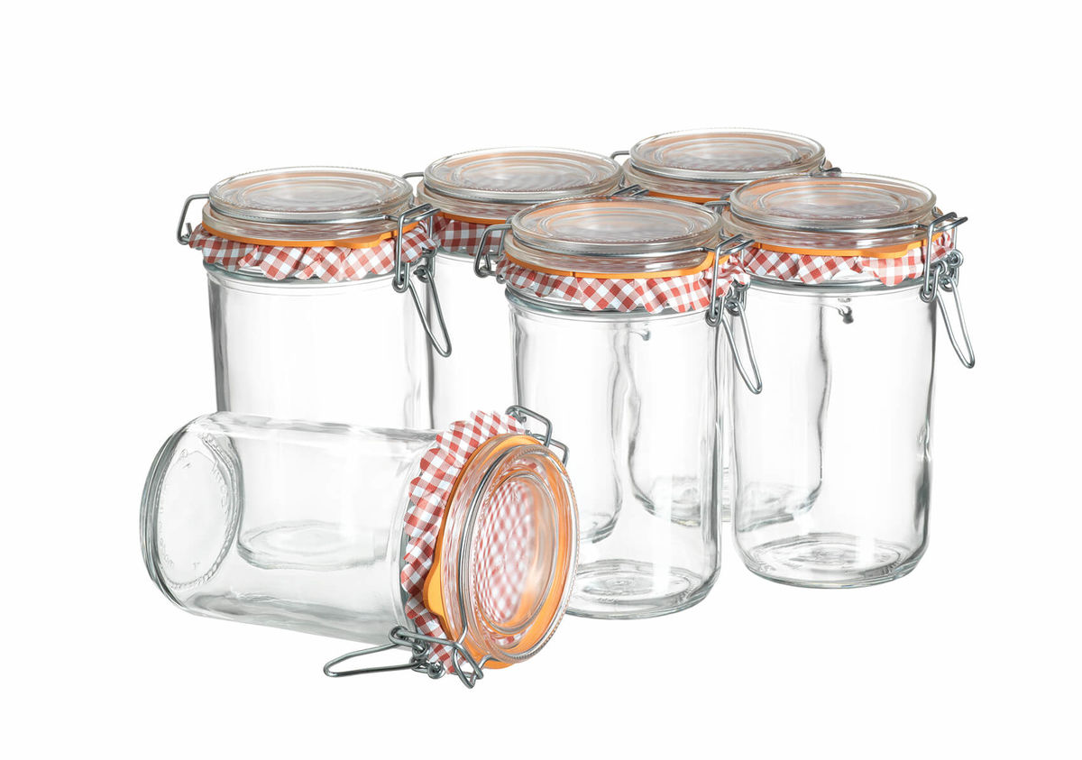 Image of Mäser Ermetico Einmachglas 6er-Set 75 cl bei nettoshop.ch