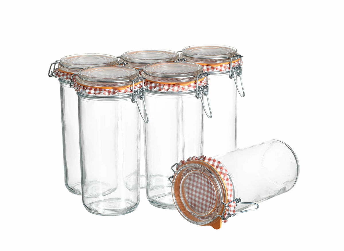 Image of Mäser Ermetico Einmachglas 6er-Set 1 l bei nettoshop.ch