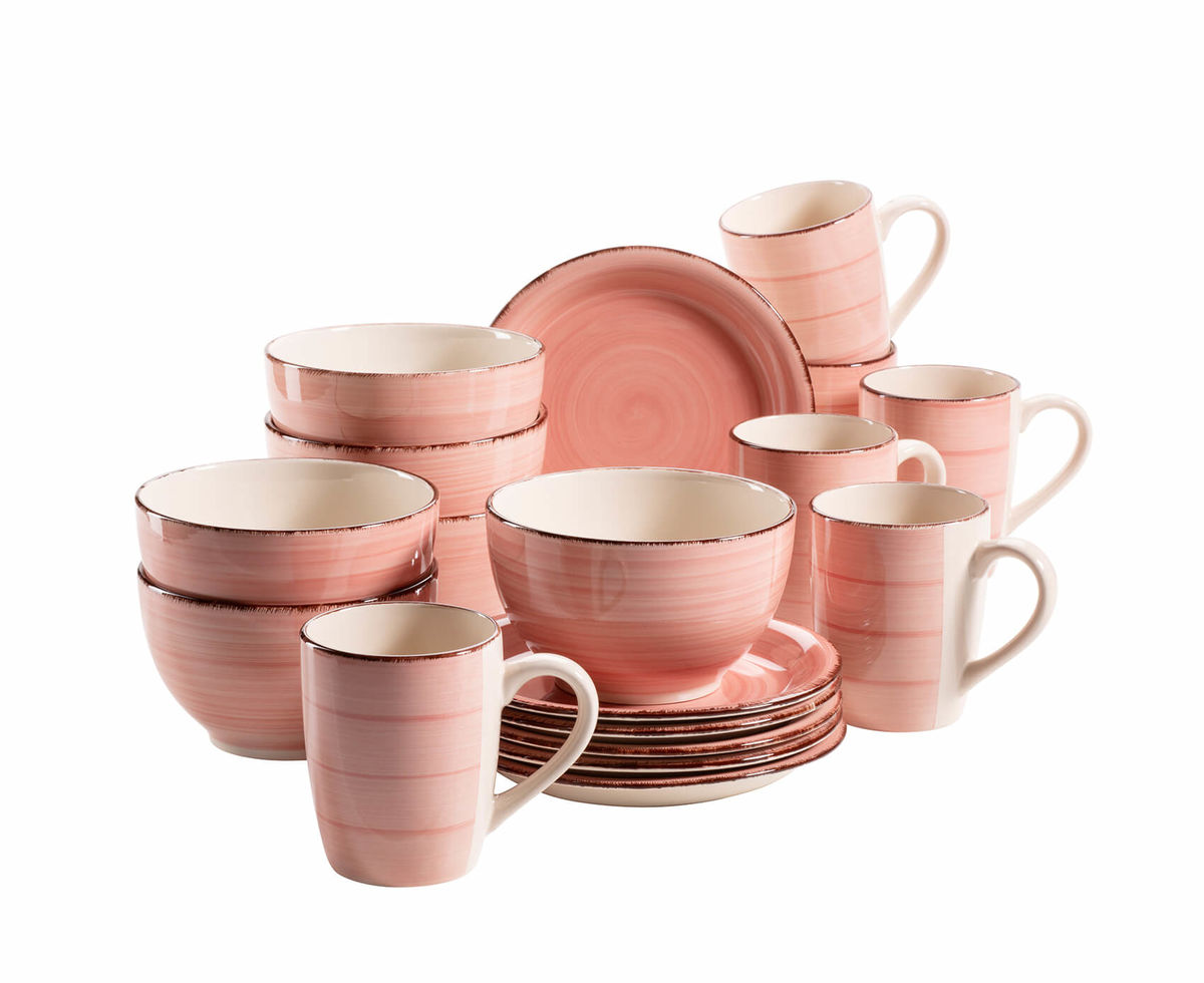 Image of Mäser Lumaca Frühstück-Set 18-tlg. koralle bei nettoshop.ch