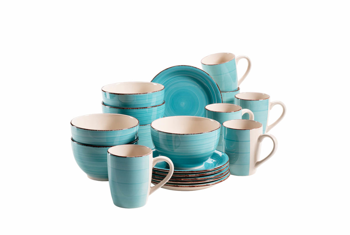 Image of Mäser Lumaca Frühstück-Set 18-tlg. blau bei nettoshop.ch