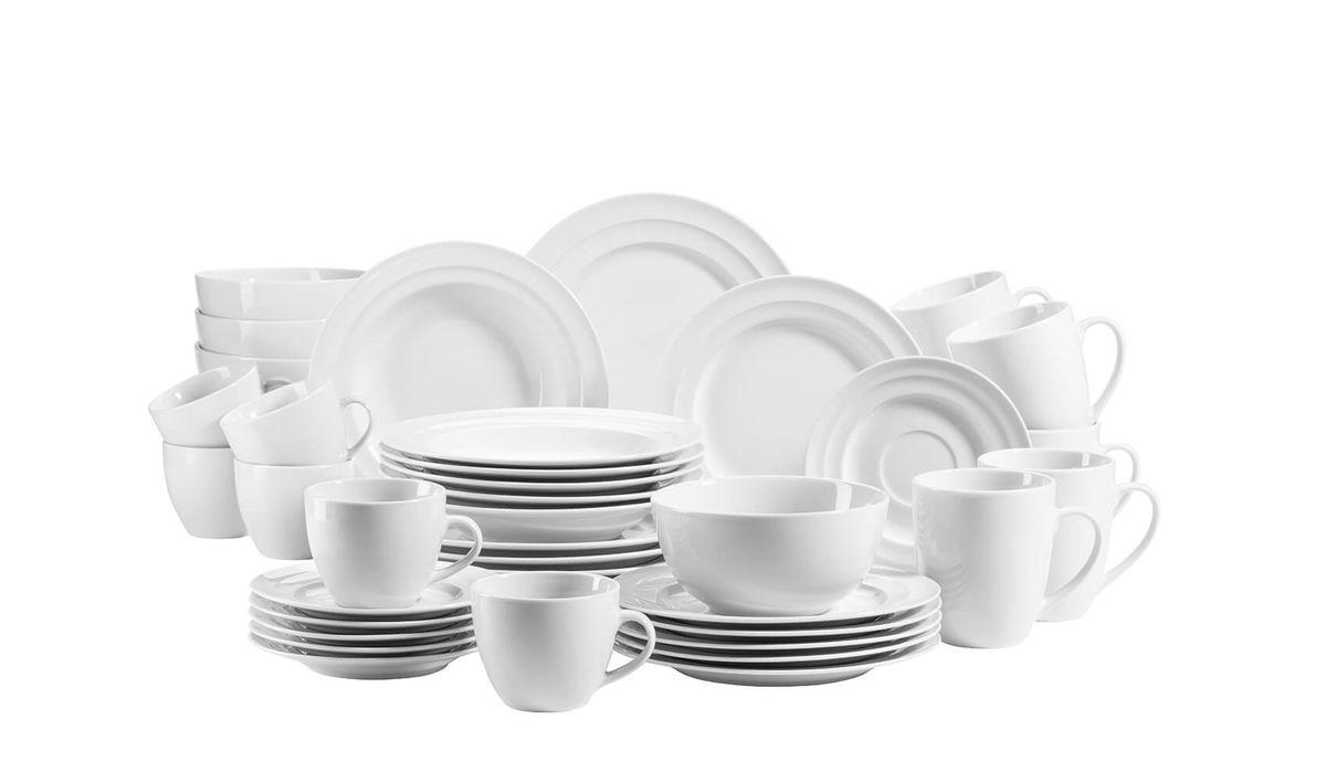 Image of Mäser Valas Kombiservice 42 teilig weiss bei nettoshop.ch