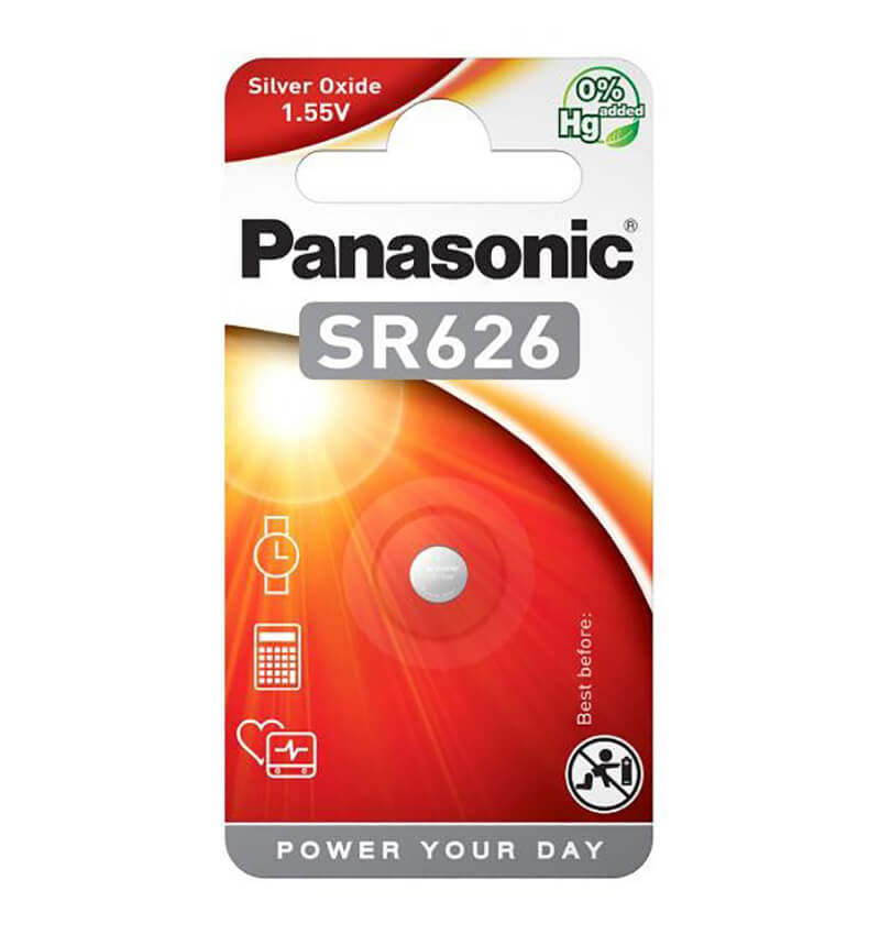 Image of Panasonic SR626 SilberoxiD Uhrenbatterien bei nettoshop.ch