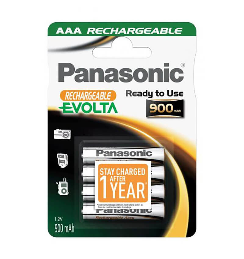 Image of Panasonic Evolta Akku 4x LR03 AAA 900mAh Batterien bei nettoshop.ch