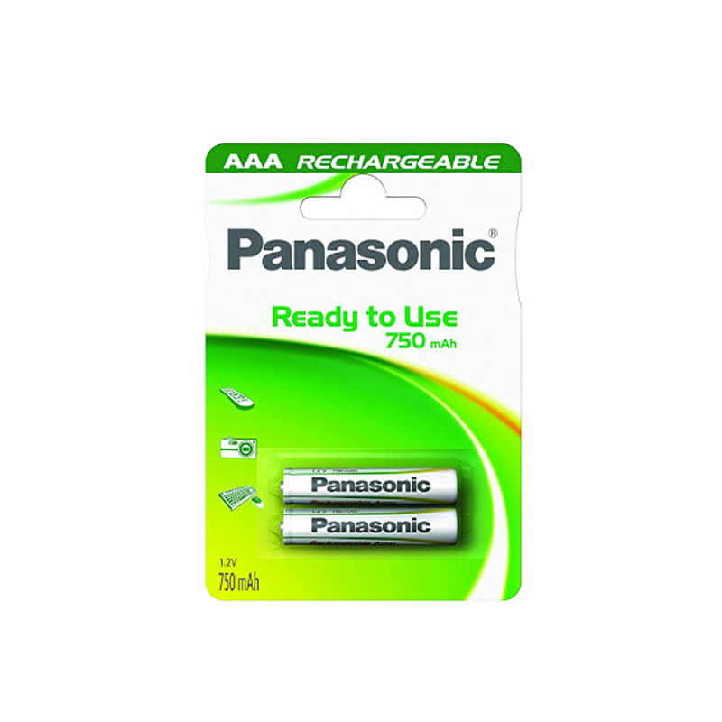Image of Panasonic Akku 2x LR03 AAA 750mAh Batterien bei nettoshop.ch