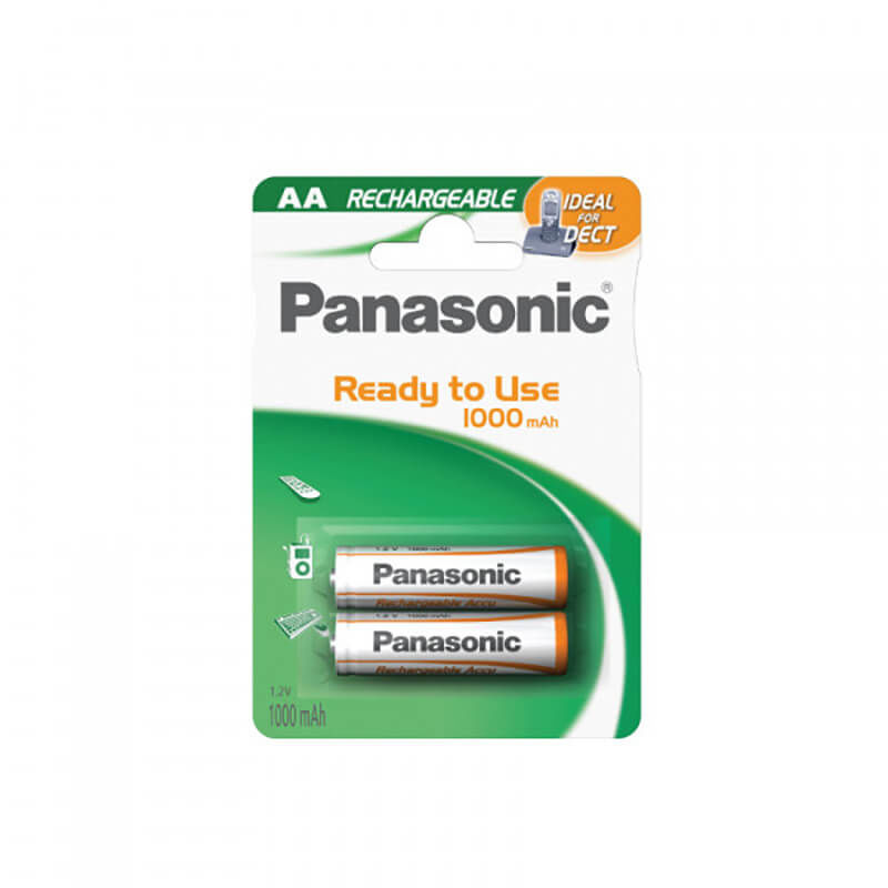 Image of Panasonic DECT Akku 2x LR6 AA 1000mAh Batterien bei nettoshop.ch