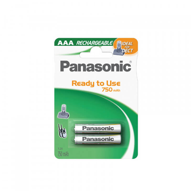 Image of Panasonic DECT Akku 2x LR03 AAA 750mAh Batterien bei nettoshop.ch
