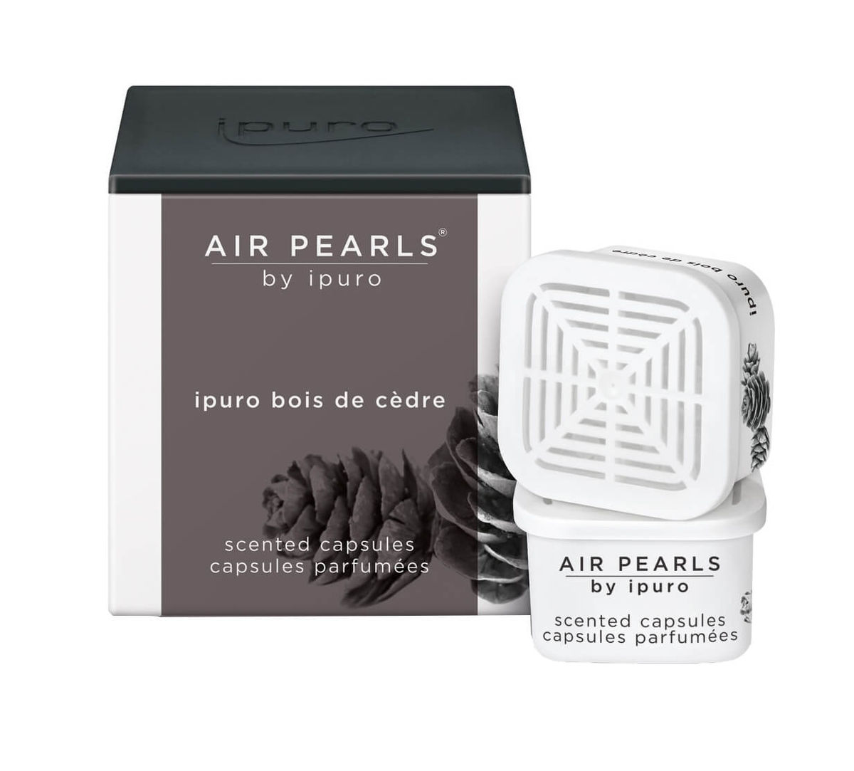 Image of ipuro air pearls bois de cèdre Kapsel bei nettoshop.ch