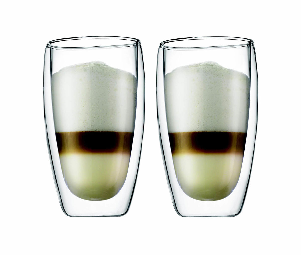 Image of Bodum Pavina Latte Macchiato Glas 2 Stück 0.45 l bei nettoshop.ch