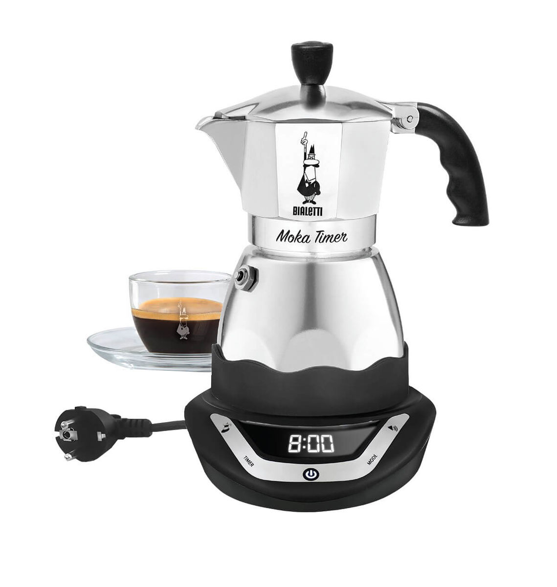 Image of Bialetti Easy Timer S 6 Tassen Filtersystem aluminium bei nettoshop.ch