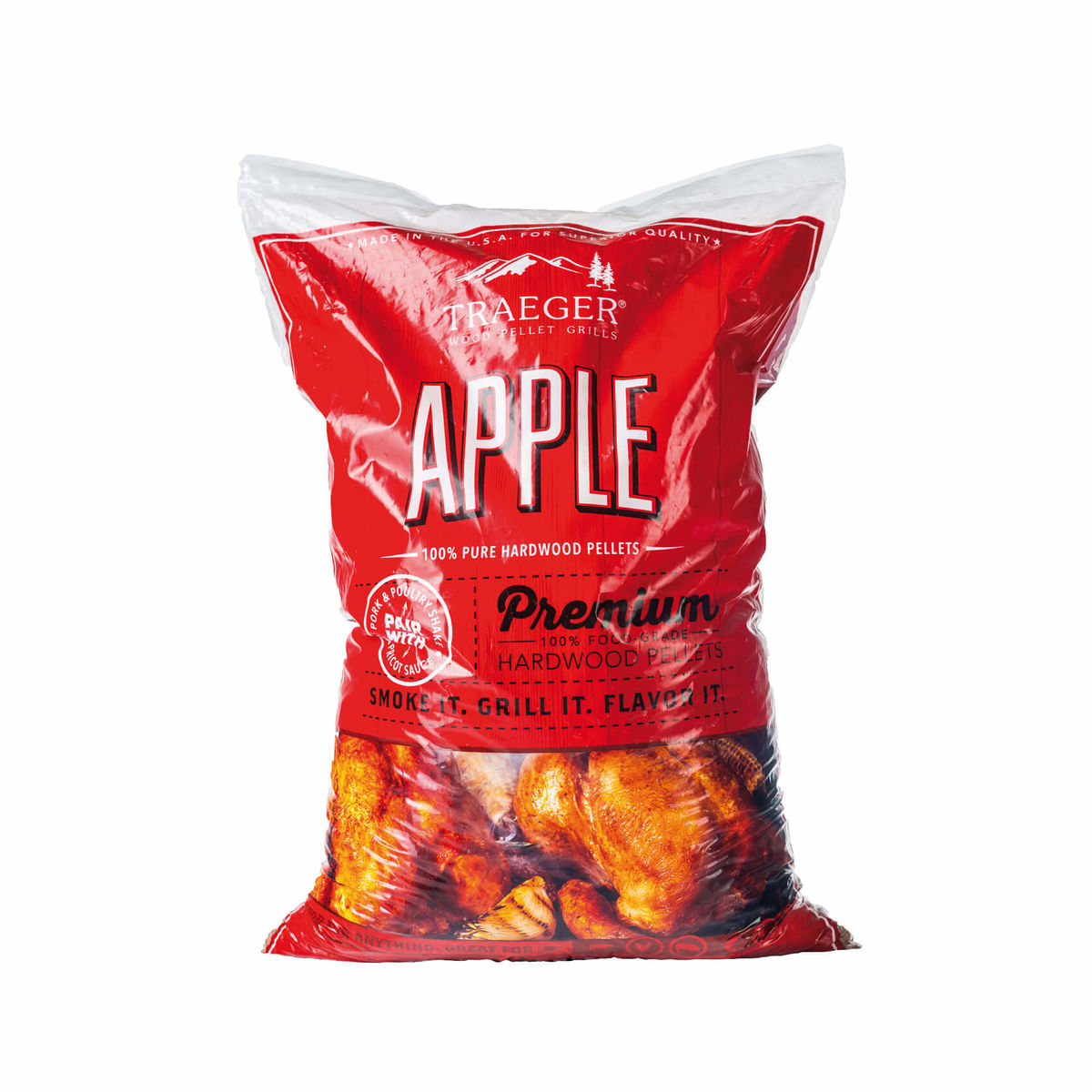 Image of TRAEGER APFEL Holzpellets 9kg Zubehör bei nettoshop.ch