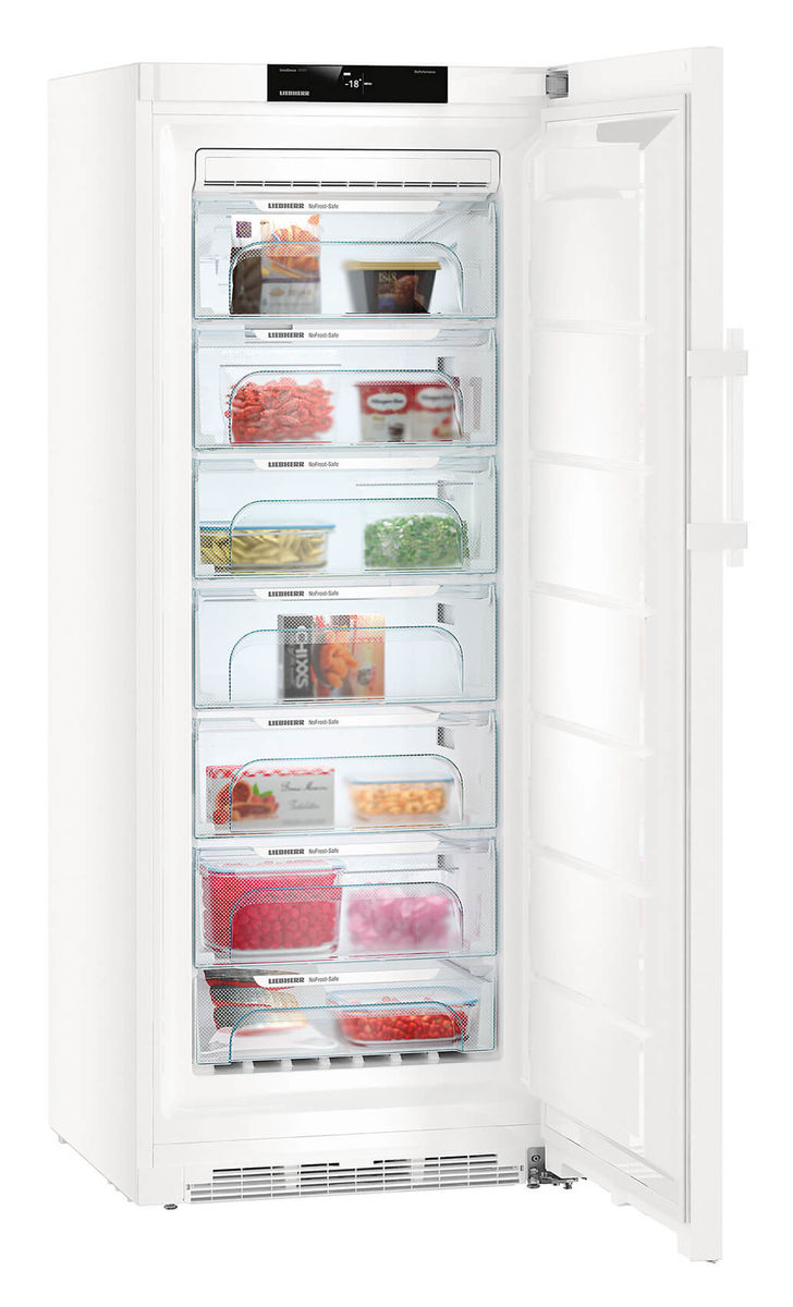 Image of Liebherr NSG 312 BluPerformance Comfort Gefrierschrank weiss rechts bei nettoshop.ch