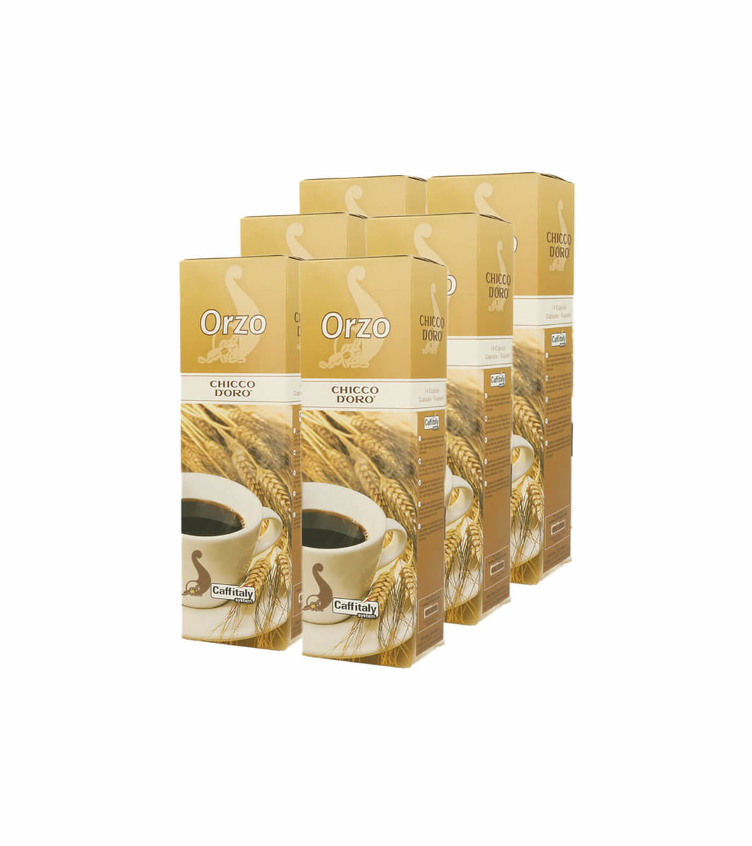 Image of Chicco d'Oro Caffitaly System orzo Kaffeekapsel 6 er Set bei nettoshop.ch