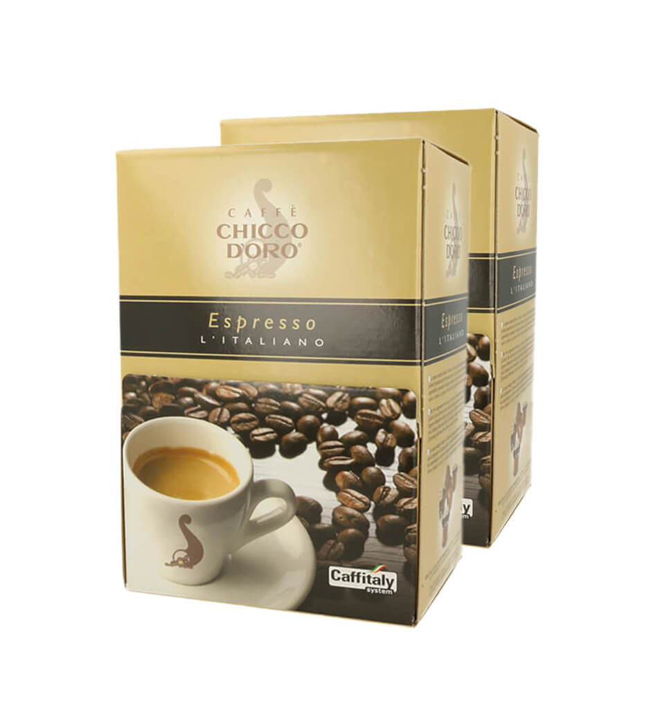 Image of Chicco d'Oro Caffitaly Espresso l'Italiano Kaffeekapsel 2 er Set bei nettoshop.ch
