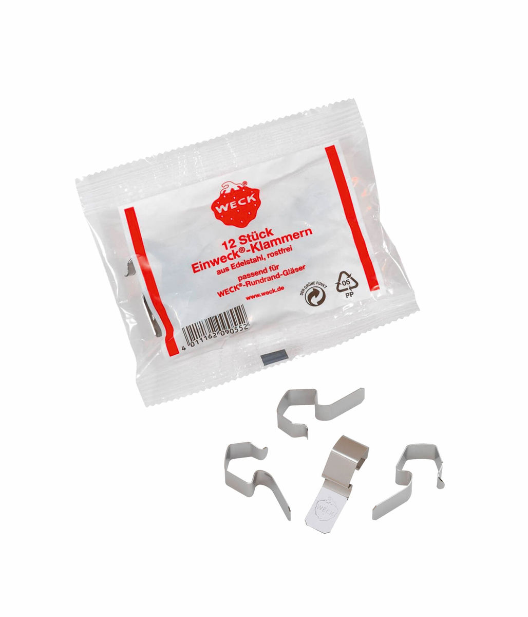 Image of Weck Deckel Klammern 1P. à 12 Stk Weck bei nettoshop.ch