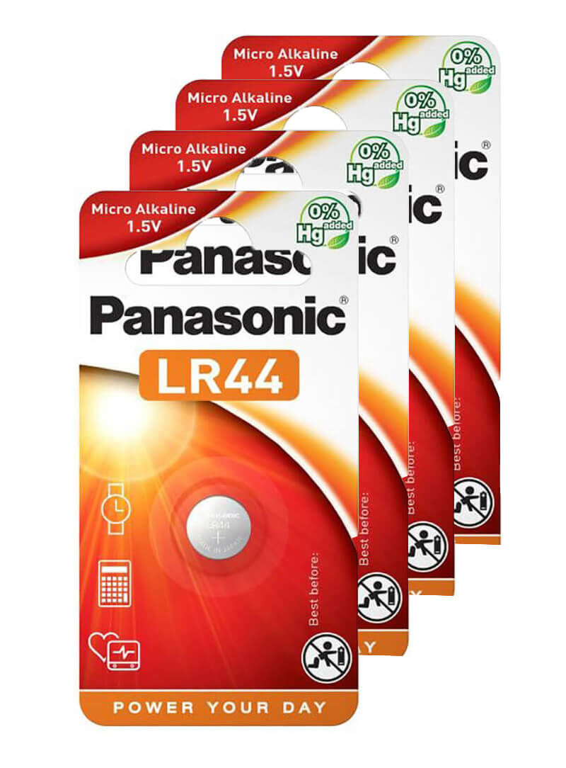 Image of Panasonic Micro Alkaline 4x LR44 Batterien bei nettoshop.ch