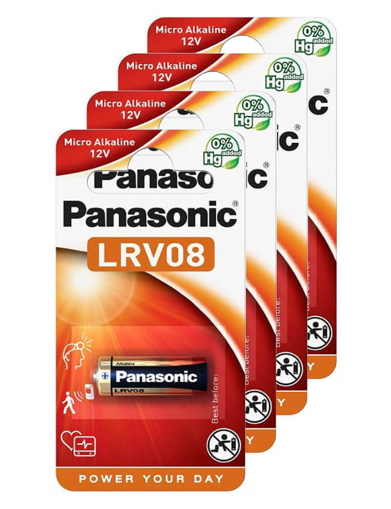 Image of Panasonic Micro Alkaline 4x LRV08 Batterien bei nettoshop.ch