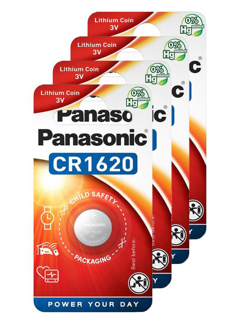 Image of Panasonic Lithium Power 4x CR1620 Batterien bei nettoshop.ch